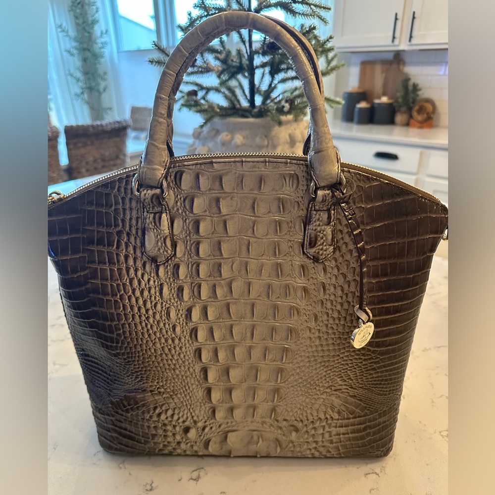 Brahmin Large Duxbury in Latte Melbourne